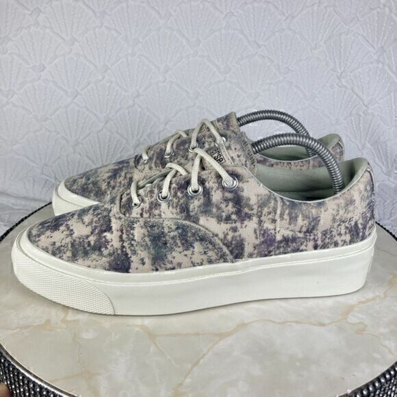 Converse Platform Sneakers Womens 9.5 Gray John Elliott Skid Grip Low Top Shoes - Picture 6 of 13